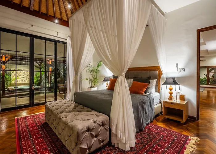ヴィラ Tranquility Manor Bali サヌール